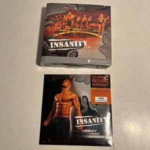 Insanity Beachbody workout dvds. 10 disk set. Plus bonus dvd. NEW SEALED!